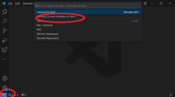Visual Studio Code 中添加 SSH 连接